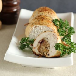 Rolled Stuffed Turkey Breast - Recipe photo by noshingwiththenolands