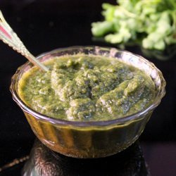 Mint and Cilantro Dip - Recipe photo by divyapramil