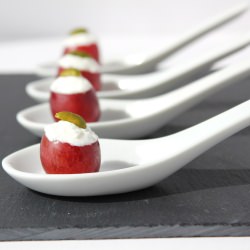 Grape and Cheese Snack - Recipe photo by courecoulants
