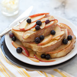 Apple French Toast - Recipe photo by FoodieCrush