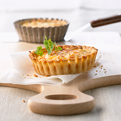 Salmon & Artichoke Quiches - Recipe photo by finedininglovers