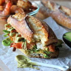 Shrimp Sandwich - Recipe photo by damndelicious