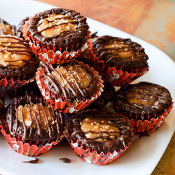 Caramel Delight Brownie Bites - Recipe photo by BarbaraBakes