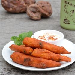 Baby Corn Fritters - Recipe photo by Valarmathi