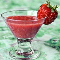 Tomato & Strawberry Gazpacho - Recipe photo by She Paused 4 Thought