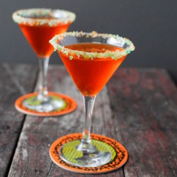 Candy Corn Martini with Pop Rocks - Recipe photo by boulderlocavore