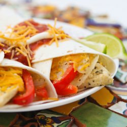 Garlic Lime Chicken Fajitas - Recipe photo by pipandebby