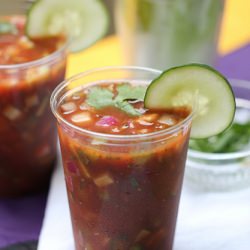 Bloody Mary Gazpacho - Recipe photo by 30A EATS