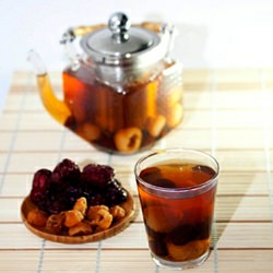 Longan Red Date Tea - Recipe photo by CelestialDelish