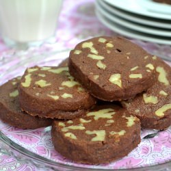 Chocolate Walnut Shortbread - Recipe photo by theviewfromgreatisland