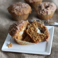 Pumpkin Spice Cream Cheese Muffins - Recipe photo by Koko Likes