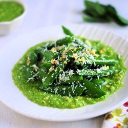 Sugar Snap Peas - Recipe photo by flying fourchette