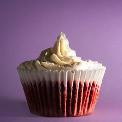 Rum Red Velvet Cupcakes - Recipe photo by Buntworthy