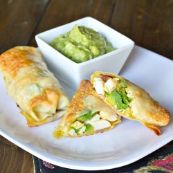 Chicken Club Eggrolls - Recipe photo by dinnersdishesanddesserts