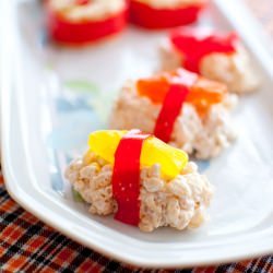 Sassy Candy Sushi - Recipe photo by slimpickinskitchen