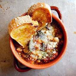 Minestrone, a Big Soup for Fall - Recipe photo by ptuorto