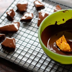 Chocolate-Covered Honeycomb - Recipe photo by thesoho
