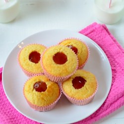Corn Muffins with Guava Paste - Recipe photo by easyanddelish