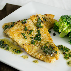 Cod with Dill Butter - Recipe photo by Poormet