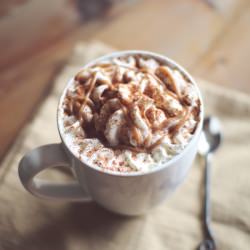 Skinny Pumpkin Spice Latte - Recipe photo by dashingdish