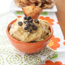 Pb Chocolate Chip Hummus - Recipe photo by kneadtocook
