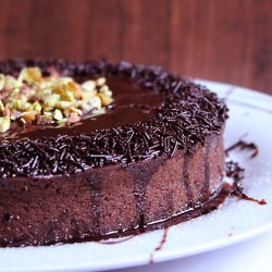 Red Wine Chocolate Cake - Recipe photo by Flavors of Mumbai