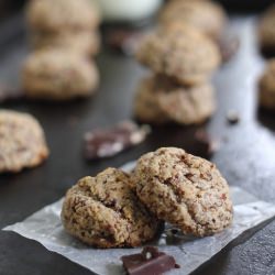 Chocolate Chunk {paleo} Cookies - Recipe photo by Running to the Kitchen