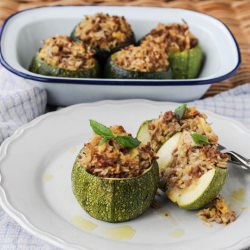 Stuffed Globe Zuchinni - Recipe photo by RenBehan
