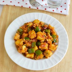 Chili Paneer - Recipe photo by vsharmilee
