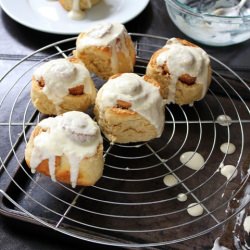 Quick Maple Cinnamon Rolls - Recipe photo by smallkitchenchronicles