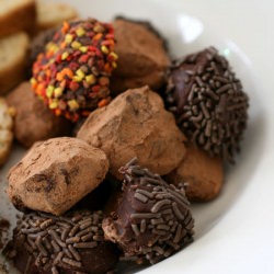 Milk Chocolate Cafe Truffles - Recipe photo by WiCProject