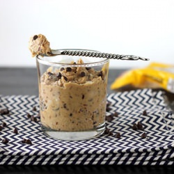 Healthy Chocolate Chip Cookie Dough - Recipe photo by curiouscountrycook