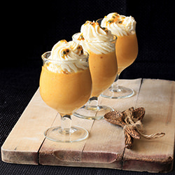 Mango and Passion Fruit Mousse - Recipe photo by swapnaz