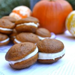 Pumpkin Whoopie Pies - Recipe photo by thepreppedchef