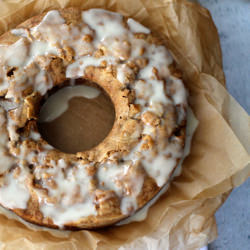 Uncle Bob's Fresh Apple Cake - Recipe photo by a cup of mascarpone