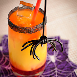 Halloween Spider Punch - Recipe photo by ourapronstrings