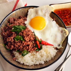 Minced Beef with Chiles - Recipe photo by dinnersforwinners