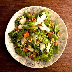 Pumpkin & Arugula Salad - Recipe photo by CookForYourLife