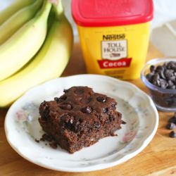 Chocolate Banana Snack Cake - Recipe photo by Africasmel