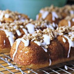 Banana Bread Doughnut Twists - Recipe photo by snappygourmet