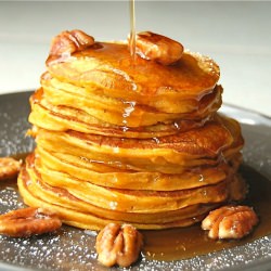 Pumpkin Pancakes - Recipe photo by AmandasApron