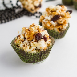 Vegan Caramel Popcorn Ant Hills - Recipe photo by HealthfulPursuit