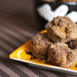 Pumpkin Donut Holes - Recipe photo by koko