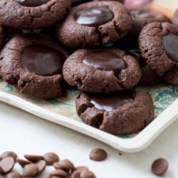 Chocolate Thumbprint Cookies - Recipe photo by bundaridha