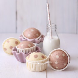 Steam Cupcakes: Apam Dot Dot - Recipe photo by SandeeA