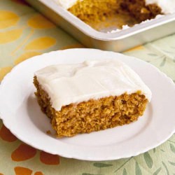 Pumpkin Sheet Cake - Recipe photo by nancyc