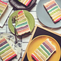 Rainbow Cake - Recipe photo by Ribbonclown