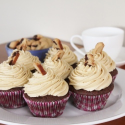 Chocolate Chip Cookie Dough Cupcake - Recipe photo by chloekincaid