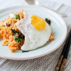 KImchi Fried Rice - Recipe photo by bundaridha
