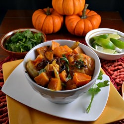 Pumpkin Shrimp Curry - Recipe photo by The Foodie Couple